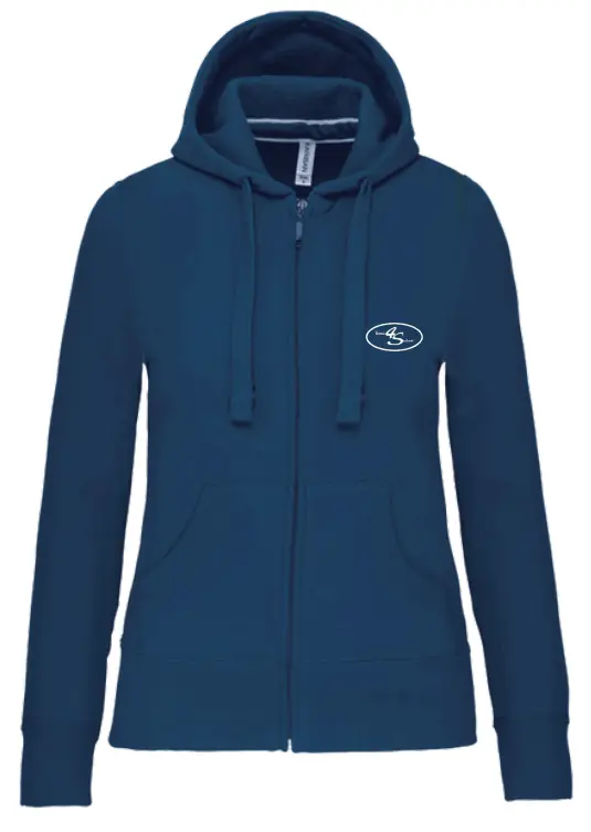 SWEAT CAPUCHE ZIPPE FEMME K464