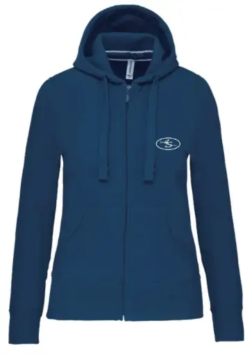 SWEAT CAPUCHE ZIPPE FEMME K464